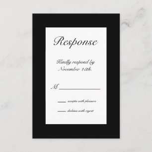 Winter Snowflake RSVP