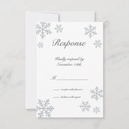 Winter Snowflake RSVP