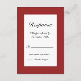 Winter Snowflake RSVP