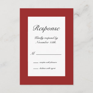 Winter Snowflake RSVP