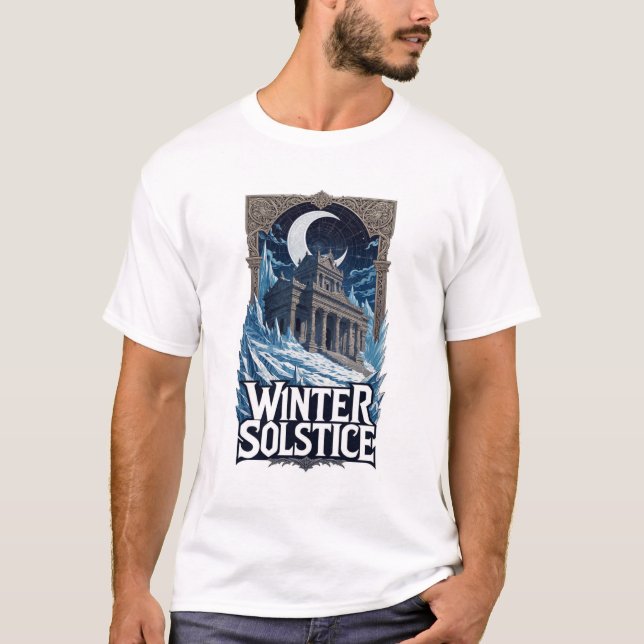 Winter Solstice Temple T-Shirt (Frente)