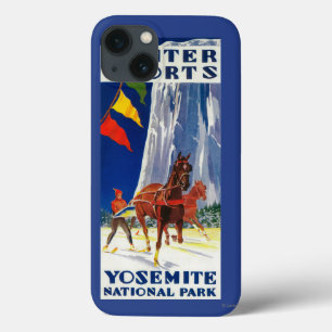 Winter Sports at Yosemite PosterYosemite, CA