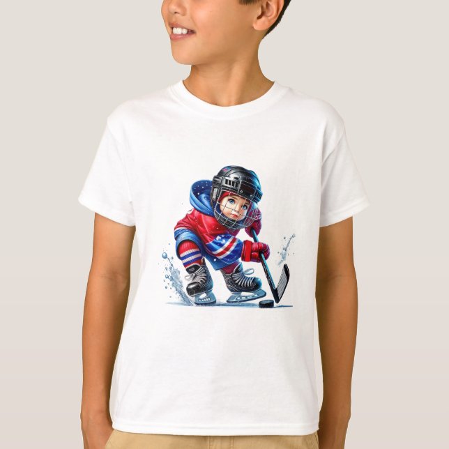 Winter Sports Kids T-Shirt (Frente)