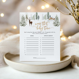 Winter veer Name Aquela música jogo de chá de fral