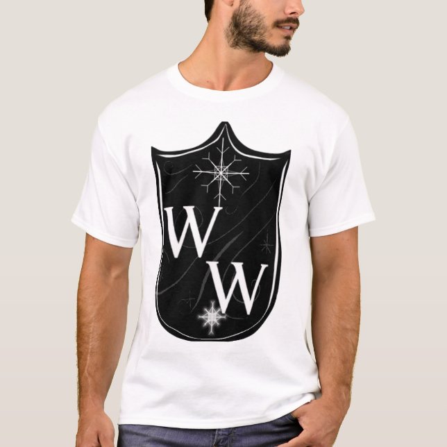 Winter War Snowflake & Shield T-Shirt (Frente)