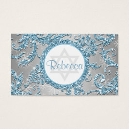 Winter Wonderland Bat Mitzvah Favor Tag