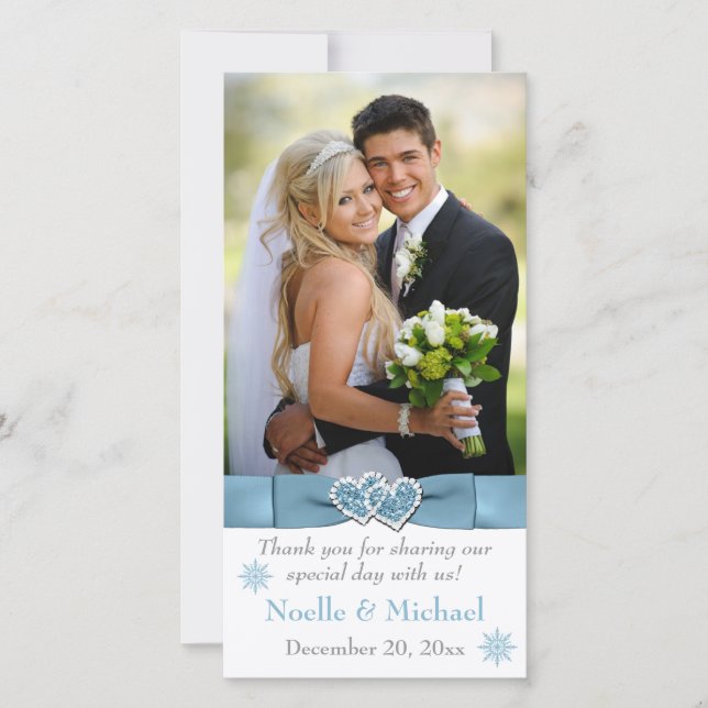 Winter Wonderland juntou-se ao Cartão com fotos de (Frente)