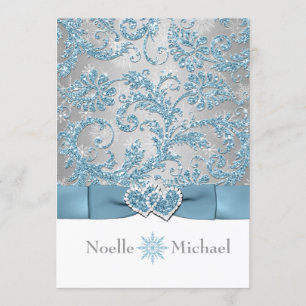 Winter Wonderland juntou-se ao Convite de casament