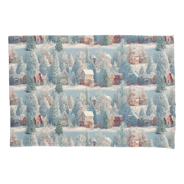 Winter Wonderland Voxel Art (Frente)