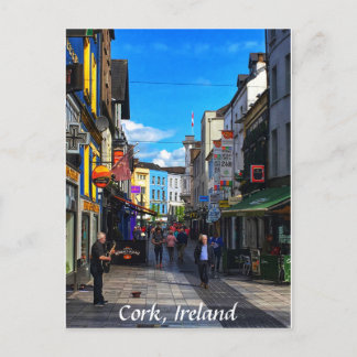 Winthrop Street, Cork, Irlanda Cartão postal