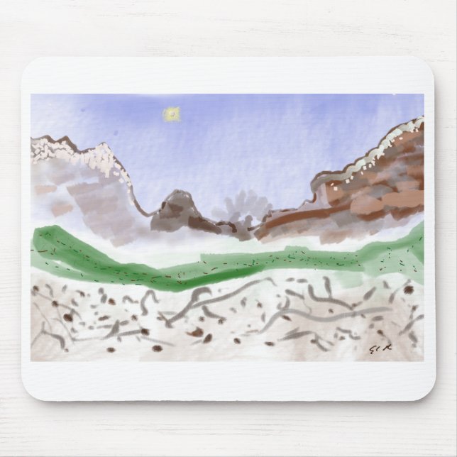 Wintry Mix Mousepad (Frente)