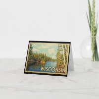 Wisconsin Obrigado Cartões