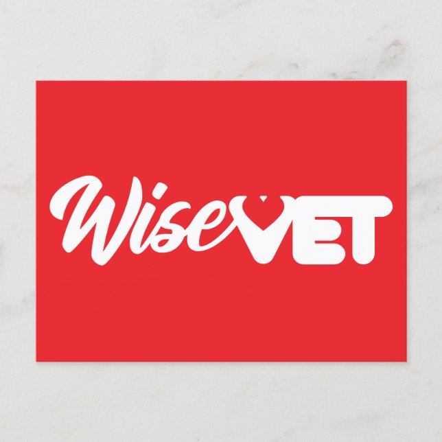 WiseVet - Cartão postal (Frente)