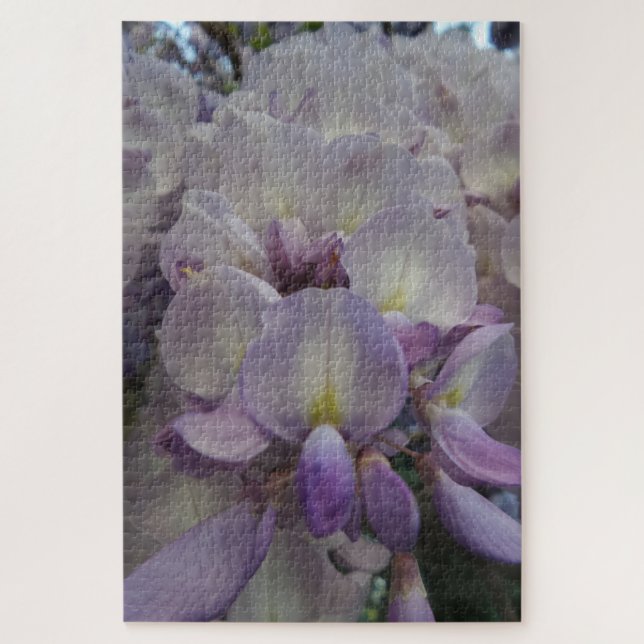 Wisteria Flower Jigsera Quebra-cabeça (Vertical)