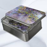 Wisteria (metade esquerda) por Claude Monet<br><div class="desc">Wisteria (1917-1920), de Claude Monet, é uma pintura floral impressionista vintage, de belas artes, que apresenta a metade esquerda de uma pintura maior. Parte de uma série de pinturas florais de wisteria de primavera que Monet pintou em seus jardins em Giverny, França. Sobre o artista: Claude Monet (1840-1926) foi o...</div>
