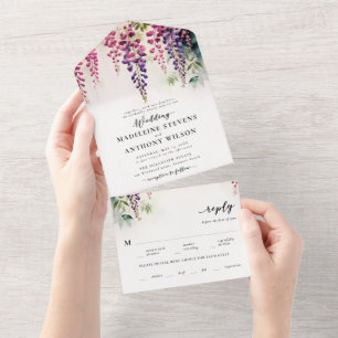 Wisteria Romantic Garden Party Elegant Weding