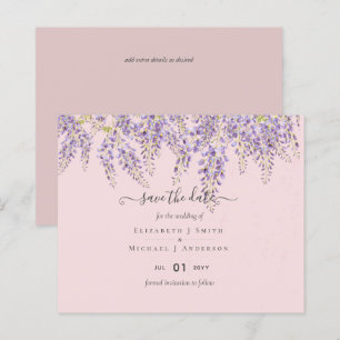 Wisteria Salve Datas Dusty Pink - Orçamento de Cas