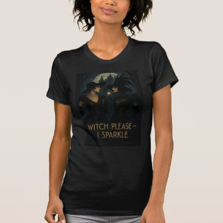 Witch, por favor, T-shirt de pequena manga