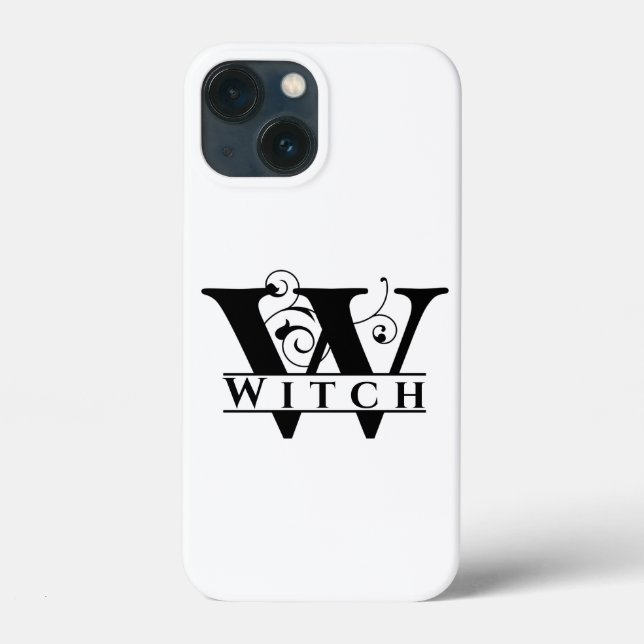 Witchy Witch Monographic Name Design Case-Mate iPh (Verso)