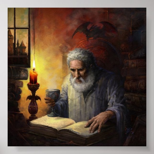 Wizard Malcolm Poster (Frente)