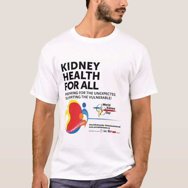 WKD 2023 T-shirt masculina (Frente)