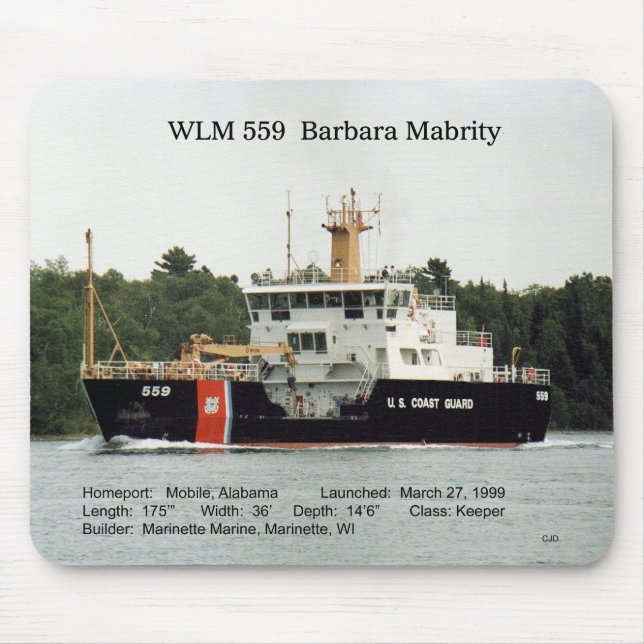 WLM 559 Barbara Mabrity mousepad (Frente)