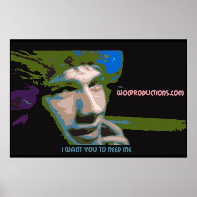 WOC Oficial, Quero Que Precisas De Poster (Frente)