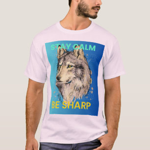 Wolf design T-Shirt