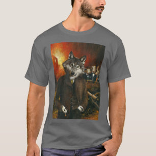 Wolf e Três Pequenos Porcos T-shirt