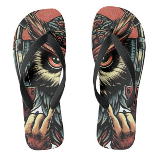 Wolf Eyes Chinelos – Arte Animal Feroz, Selvagem E