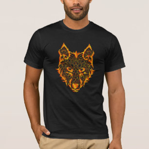 Wolf Graphic T Shirt - Camisa Animal