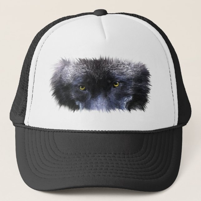 Wolf Lover Wildlife Outdoormen Boné (Frente)
