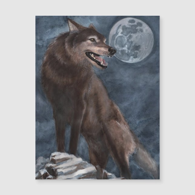 Wolf Magnet (Frente)