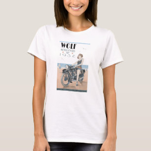 Wolf Motorcycle T-Shirt