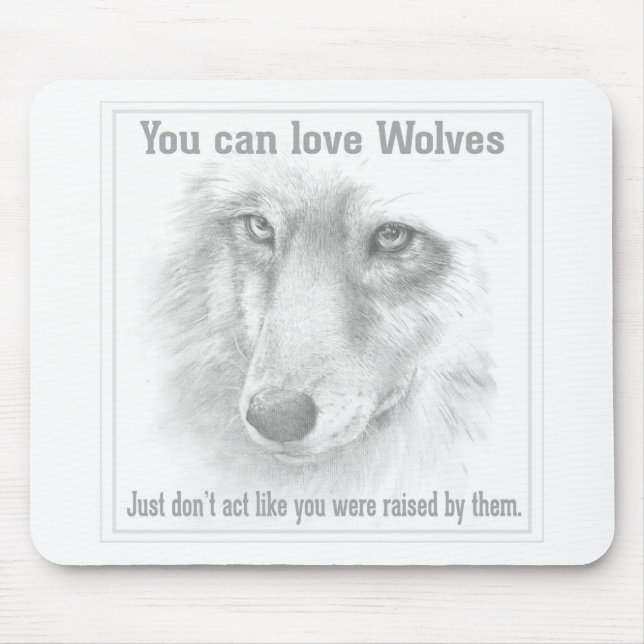 Wolf mousepad (Frente)