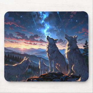 🌕 🐺 Wolf Pack Mousepad - Unidos por Instinto, Dr