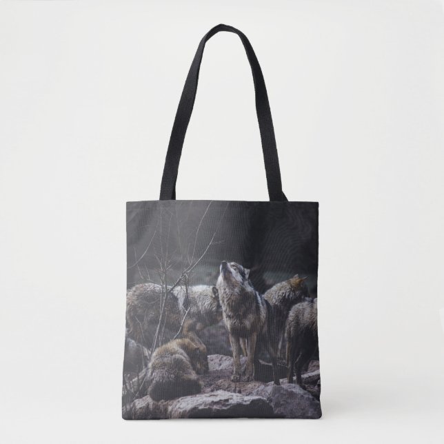 Wolf Pack Tote Bag (Frente)