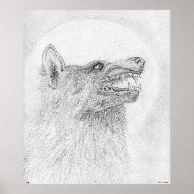 Wolf Poster (Frente)