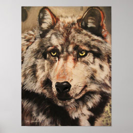 Wolf Poster Impressão