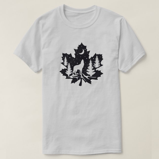 Wolf T-Shirt (Frente do Design)