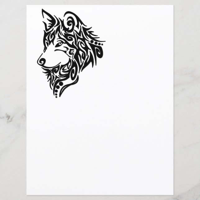 Wolf Tribal (Frente)