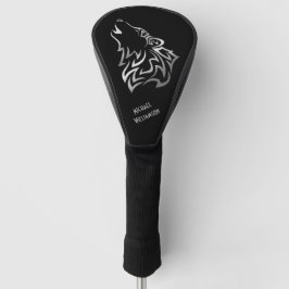 Wolf Tribal Black e Silver Monograma