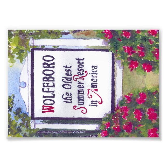 Wolfeboro Fotografia Impressão (Frente)