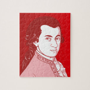 Wolfgang Amadeus Mozart Quebra-cabeça