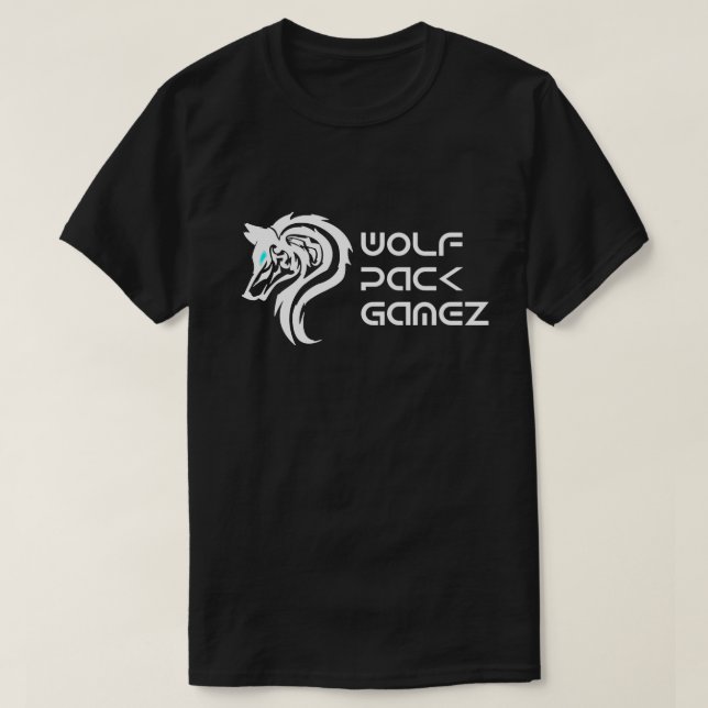 WolfPackGamez - Camisa (Frente do Design)