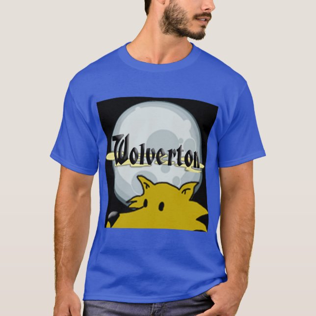 Wolverton Logo Men's Dark T-shirt (Frente)