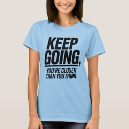 Women Motivational T-Shirt – Confidence & Growth T