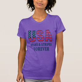 Women’s USA Patriotic T-Shirt – Gift for Her