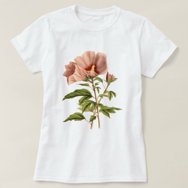 Women T-shirt "flower" (Frente do Design)