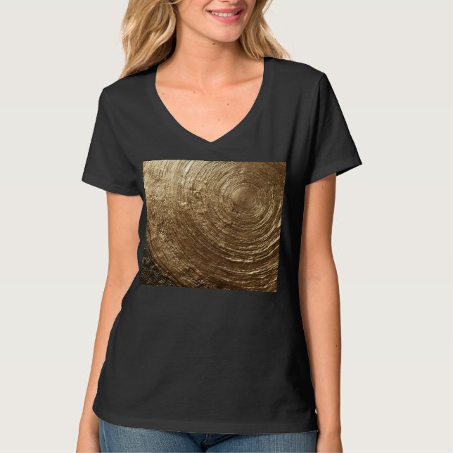 Women's Basic V-Neck T-Shirt (Frente)